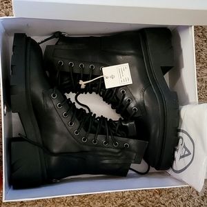 Ash Maddox Platform Moto Boots